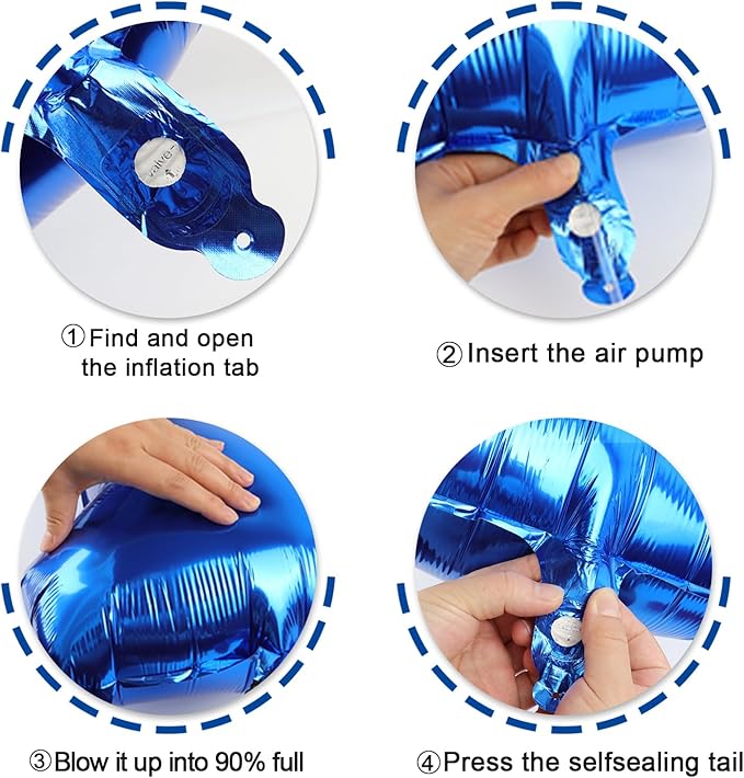 Giant Navy Blue 23 Balloon Number 40 Inch, 23 Number Balloons Birthday Supplies, 23 Year Old Birthday Party Celebration, 23 Balloons Graduations Anniversary Decorations