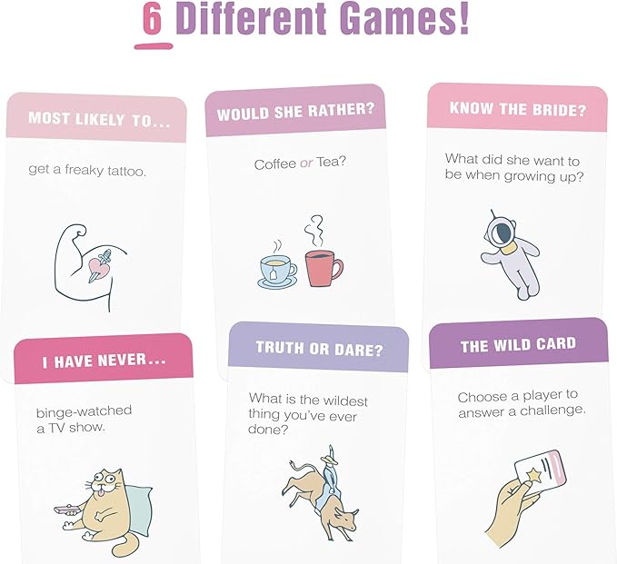Lulu & You BASH Bachelorette Party Game - Funny Bachelorette Game - Over 200 Cards, Great for A Bridesmaid Party, Girls Night Out - Bach Accessories, Create Lasting Memories