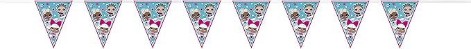 Unique LOL Surprise Party Decor Kit - 7 Pcs | Vibrant & Multicolor Assorted Decorations for Birthday Celebrations and Events