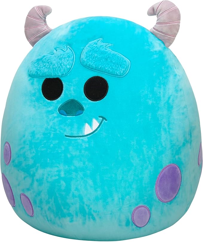 Squishmallows Official Jazwares Plush 14" Sulley - Disney Pixar Ultrasoft Stuffed Animal Plush Toy