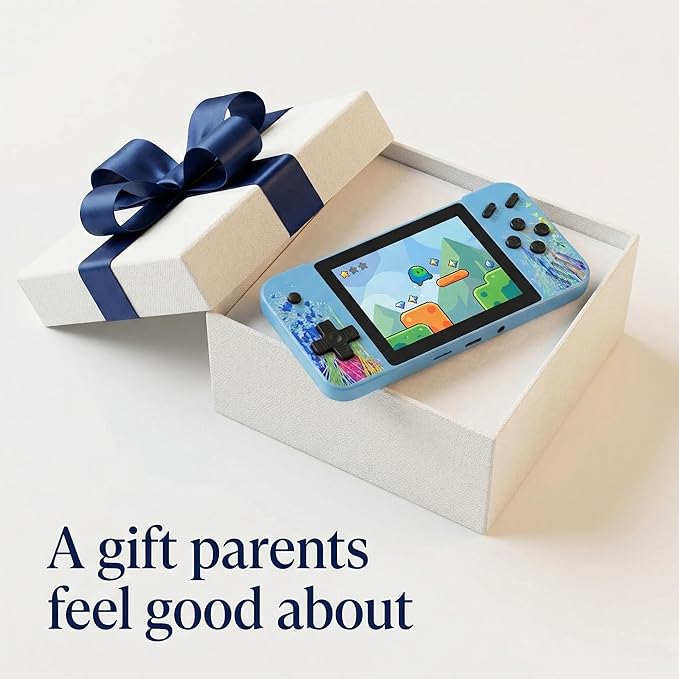 Handheld Game for Kids Toys Gifts - Mini Game Machine Preloaded 220 Video Games, Kids Electronics Toys for Boys Girls Portable Gaming Player