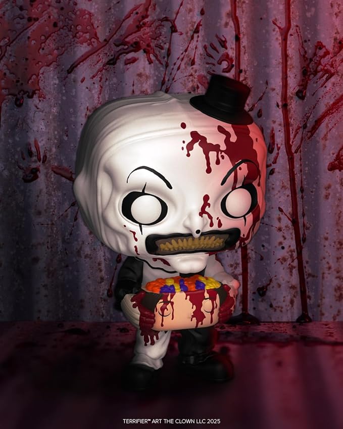 Funko Pop! Movies: Terrifier 2 - Art The Clown (with Head) - Collectable Vinyl Figure - Gift Idea - Official Merchandise - Toys for Kids & Adults - Movies Fans - Figure for Collectors and Display
