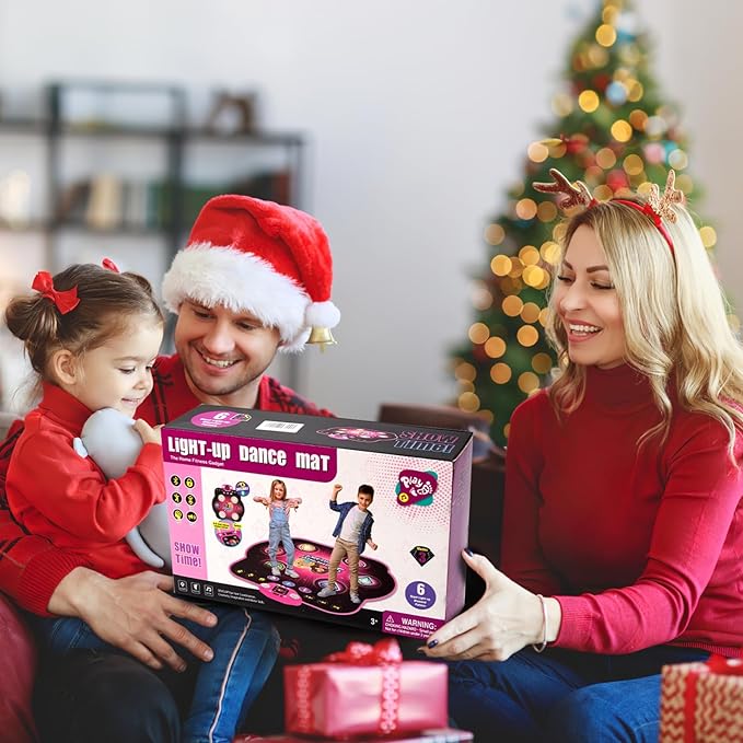 ANNKIE Light Up Dance Toy for 3-12 Year Old Girls & Boys,Gifts for Kids Age 3+