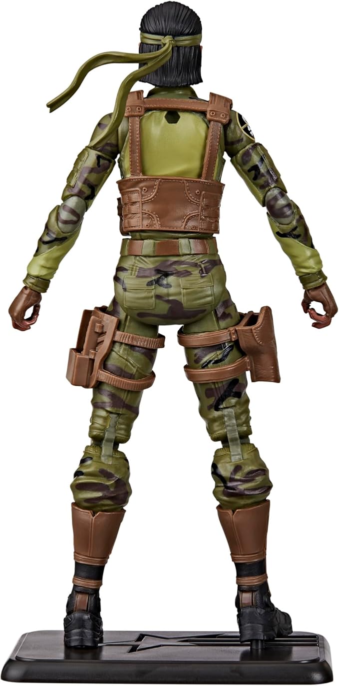 G.I. Joe Classified Series 60th Anniversary Action Marine - Sniper, Collectible 6 Inch Action Figure with Ghillie Suit and 19 Accessories