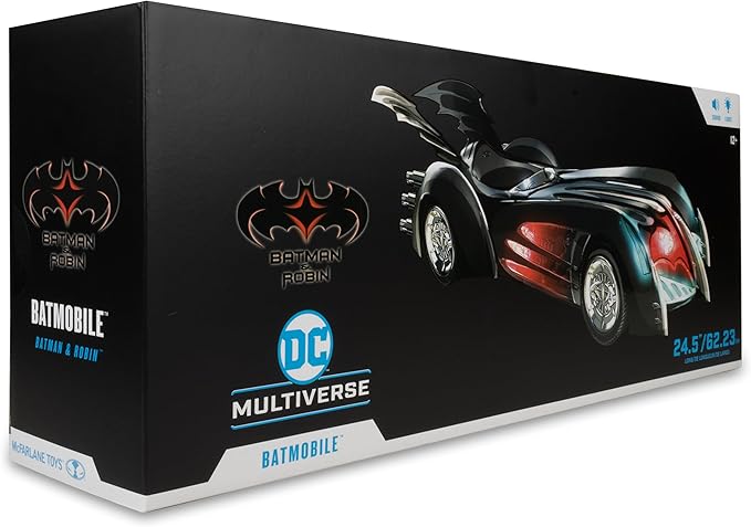 McFarlane Toys - DC Multiverse Batmobile (Batman & Robin) 24.5in Long Vehicle with Lights and Sound