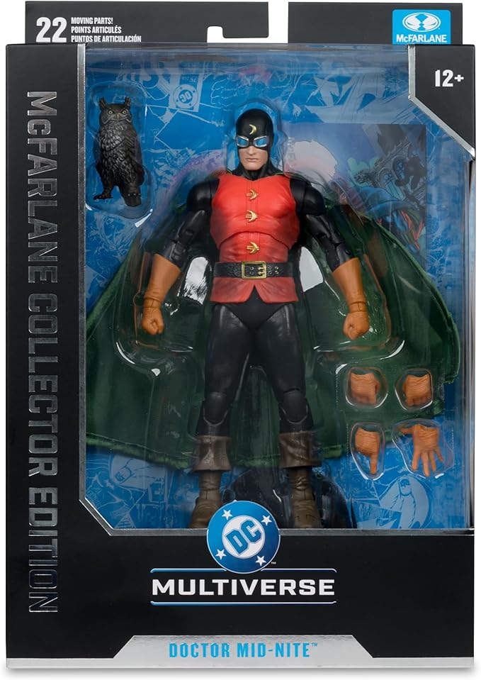 McFarlane Toys - DC Multiverse Doctor Mid-Nite (Justice Society of America) 7in Action Figure McFarlane Collector Edition #48