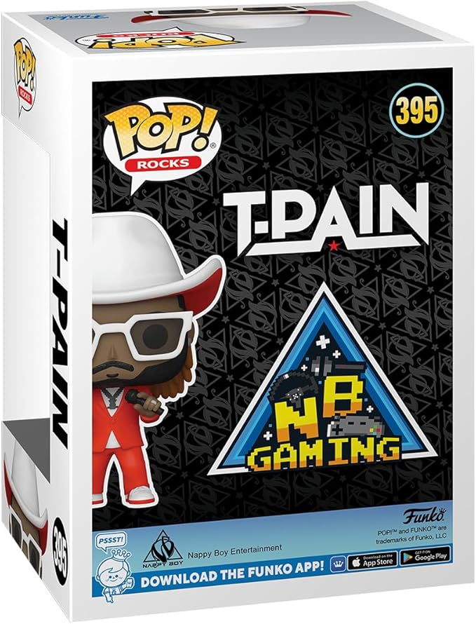 Funko POP! Rocks: T-Pain - Collectable Vinyl Figure - Gift Idea - Official Merchandise - for Kids & Adults - Music Fans - Model Figure for Collectors and Display