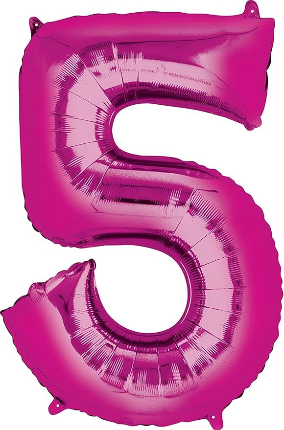Anagram Princess Ariel 5th Birthday Party Supplies 6pc Little Mermaid Balloon Bouquet Decorations