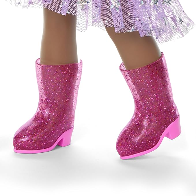 American Girl, AG Sisters Glitz & Glam Fashion Set, Doll Clothes, for 14.5-inch Dolls, 7 pcs, for Ages 4+