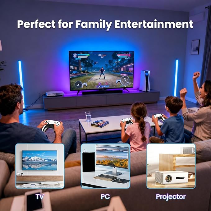 Retro Game Stick, 4K HDMI Output & Wireless Controller Plug and Play Video Game Console with 20000+ Games, Arcade Game Console (64G)