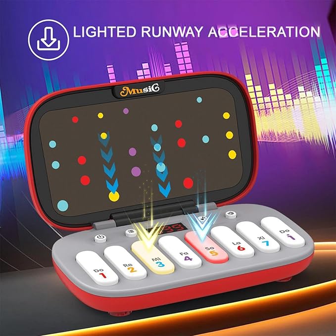 Music Games - Rhythm Game Machine | Toy Electronic Machine for Travel Kids Boys Girls Improving Reaction Speed Adults Children Birthday Teens