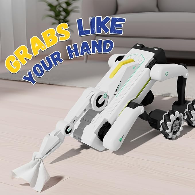 Attachable & Detachable Claw Attachment for Robot Dog Toys