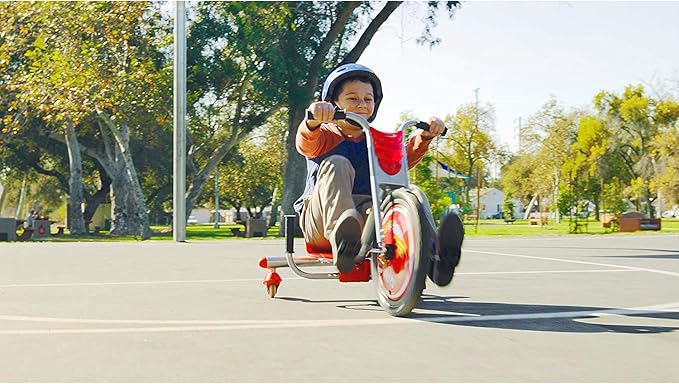 Razor 360 Caster Trike for Kids Ages 6+ - Replaceable Spark cartridges, Lightweight, MX Style Handlebars, for Riders up to 160 lbs