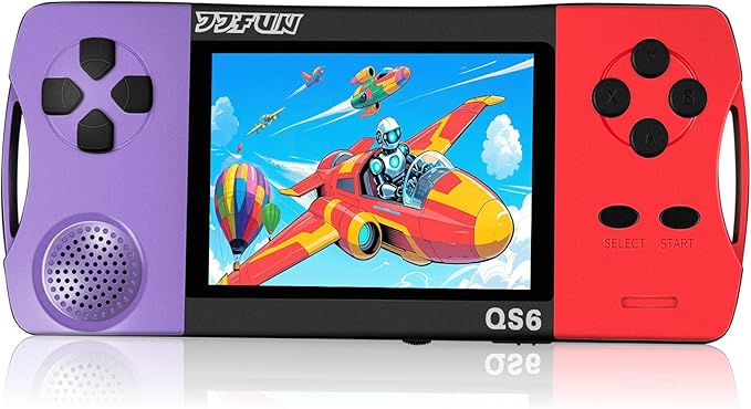 Retro Handheld Games for Kids, Built-in 216 Video Games, Rechargeable, 3.2 Inch Screen Portable Handheld Game Console, Travel-Friendly Arcade Toy Gift, Birthday & Holiday Present for Kids 4-8