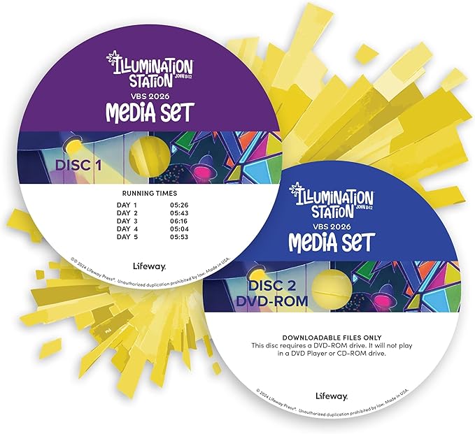 Lifeway Kids VBS 2026 Illumination Station Media Set