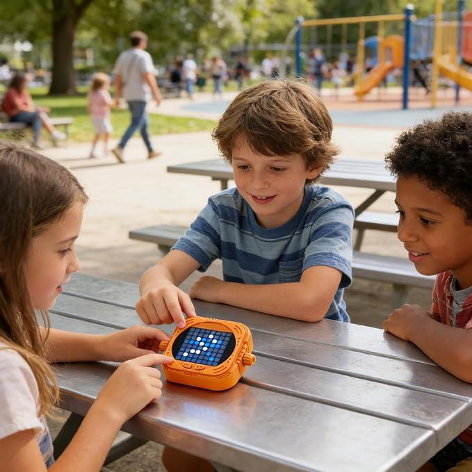 Five in a Row Board Game - AI Smart Electronic Toy | Five in a Row Brain Teaser Board Game,for Kids Adults Road Trip Camping Party Travel