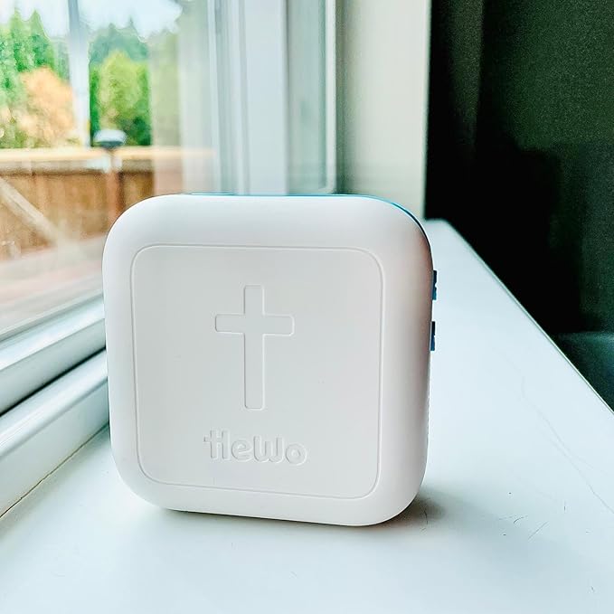HeWo, The Catholic Audio Player for Kids, Portable Digital Story Player with Bible Stories, Prayers, Music!