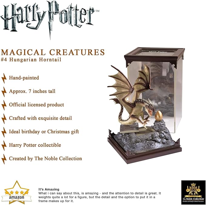 The Noble Collection Magical Creatures No. 4 - Hungarian Horntail