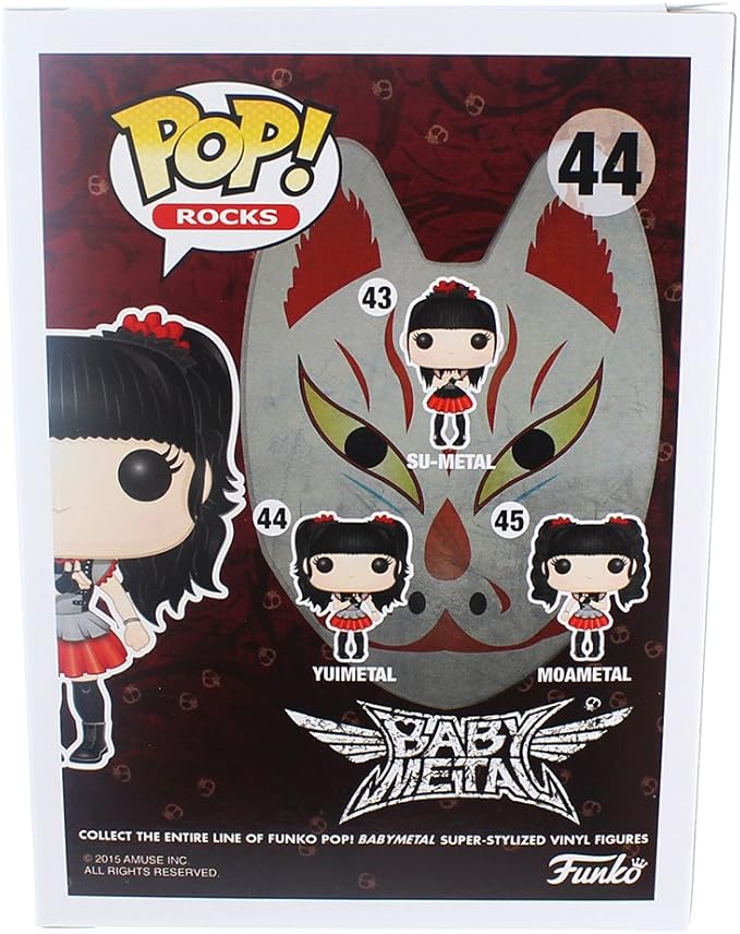 Funko Pop Rocks: Babymetal - Yuimetal Action Figure