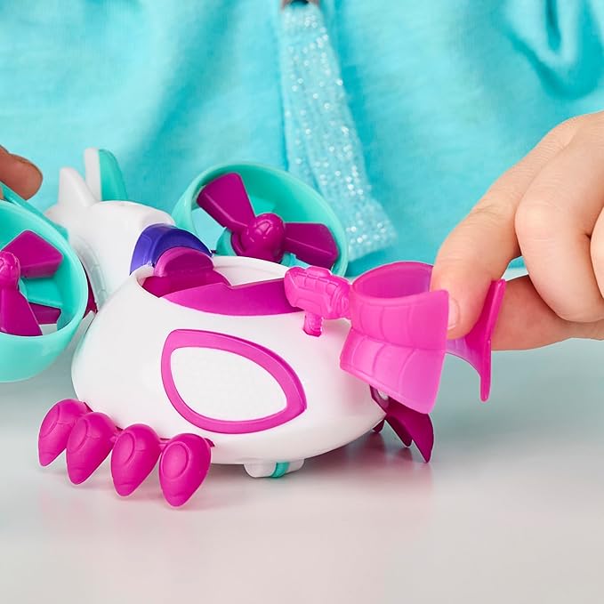 SPIDEY AND HIS AMAZING FRIENDS Marvel Ghost-Spider Copter Toy Vehicle with 3-Inch Action Figure & Accessory, Super Hero Toys, Kids Ages 3+