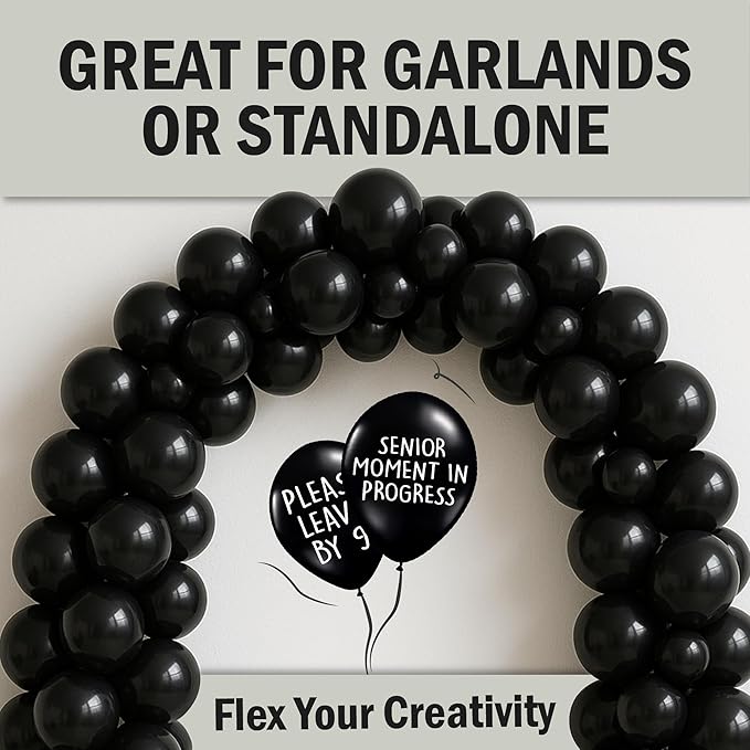 Funny Abusive Balloons | Fun Decoration for Adult Birthday Party | 8 Pack with Different Phrases (8 Pack)