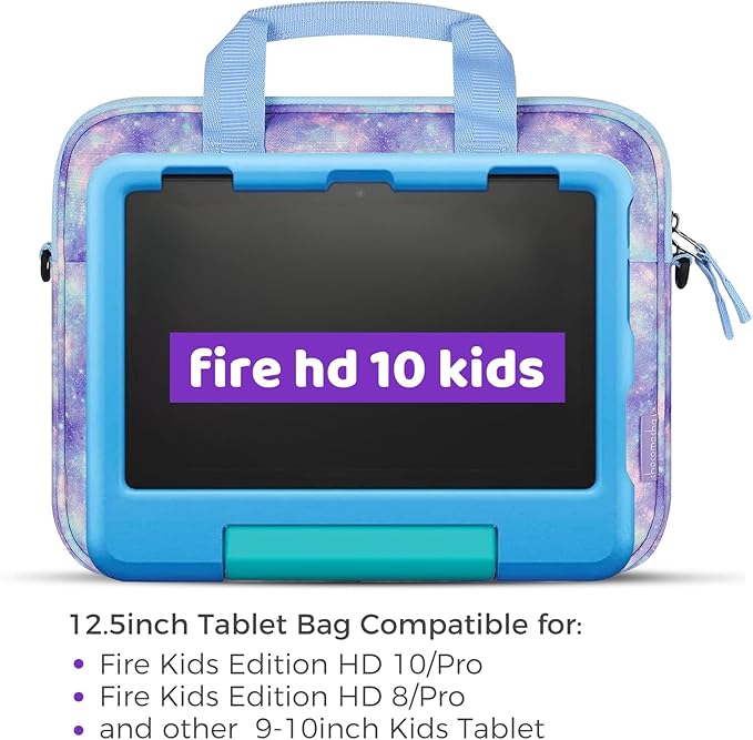 Choco Mocha Kids Tablet Sleeve Bag for Boys & Girls, (10-12.5Inch)