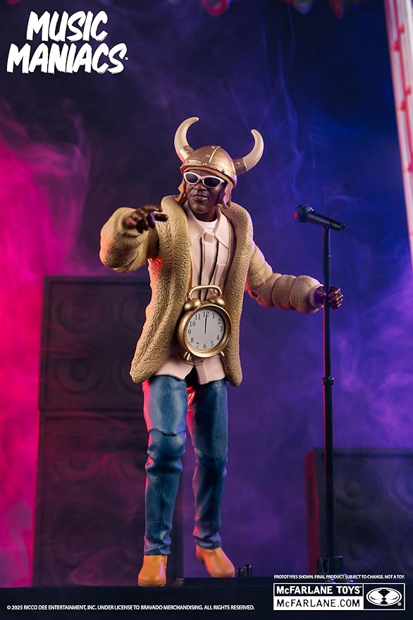 McFarlane Toys - Music Maniacs Hip Hop Flavor Flav 6in Action Figure