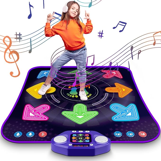 ANNKIE Light Up Dance Toy for 3-12 Year Old Girls & Boys,Gifts for Kids Age 3+