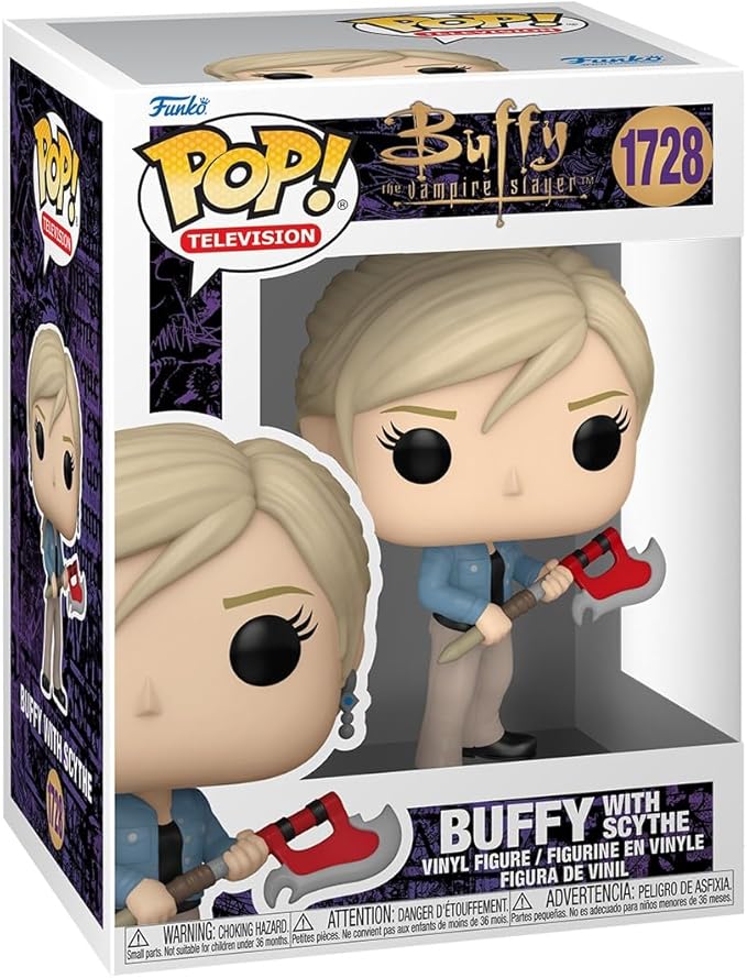 Funko Pop! TV: Buffy The Vampire Slayer - Buffy with Scythe - Collectable Vinyl Figure - Gift Idea - Official Merchandise - Toys for Kids & Adults - Horror Fans