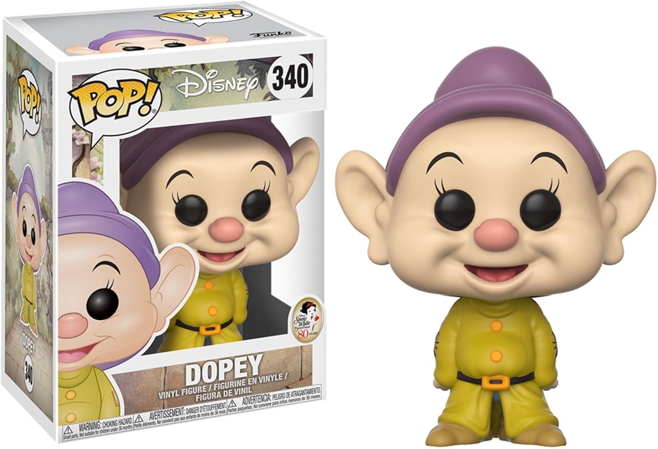 Funko Pop Disney: Snow White - Dopey with Chase Collectible Vinyl Figure