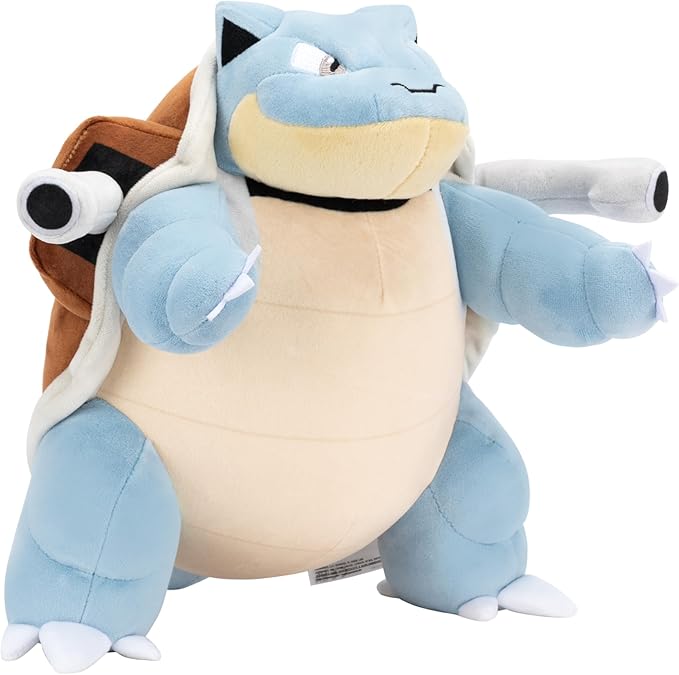 Pokemon Blastoise Plush - 12-Inch Soft Plush with Authentic Details