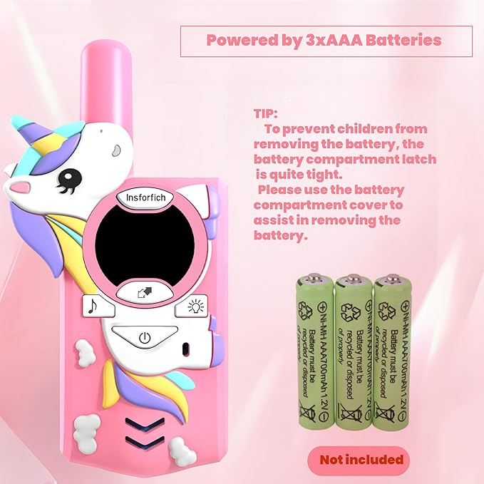 Toys for 3-12 Year Old Girls Boys,Walkie Talkies for Kids for Outdoor Hiking 2 Way Radio Gifts for 3-12 Year Old Boy Girl Halloween Birthday Gift