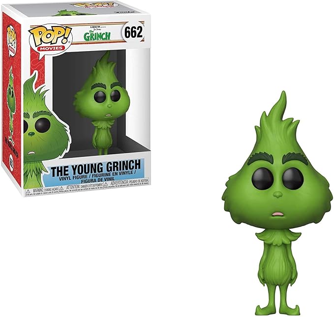 Funko Pop Animation: The Grinch Movie - The Young Grinch Collectible Figure, Multicolor