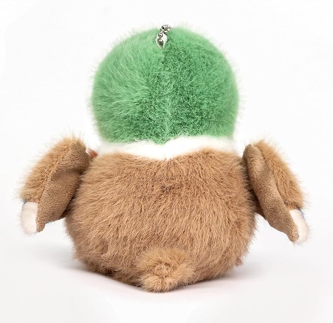 Mallard Duck Stuffed Animal 4.7 Inch Realistic Cute Plush Toy, Cute Mallard Duck Plushie Christmas Birthday Valentine's Day Gift for Kids Girlfriends