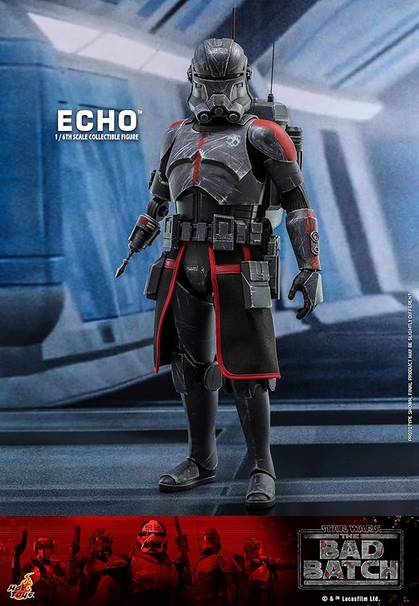 Hot Toys 1:6 Echo - Star Wars: The Bad Batch, Black