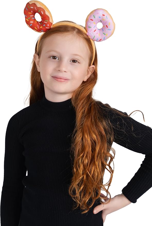 Dress Up America Donut Headband - The Perfect Donut Party Supplies Or Doughnut Costume Accessories