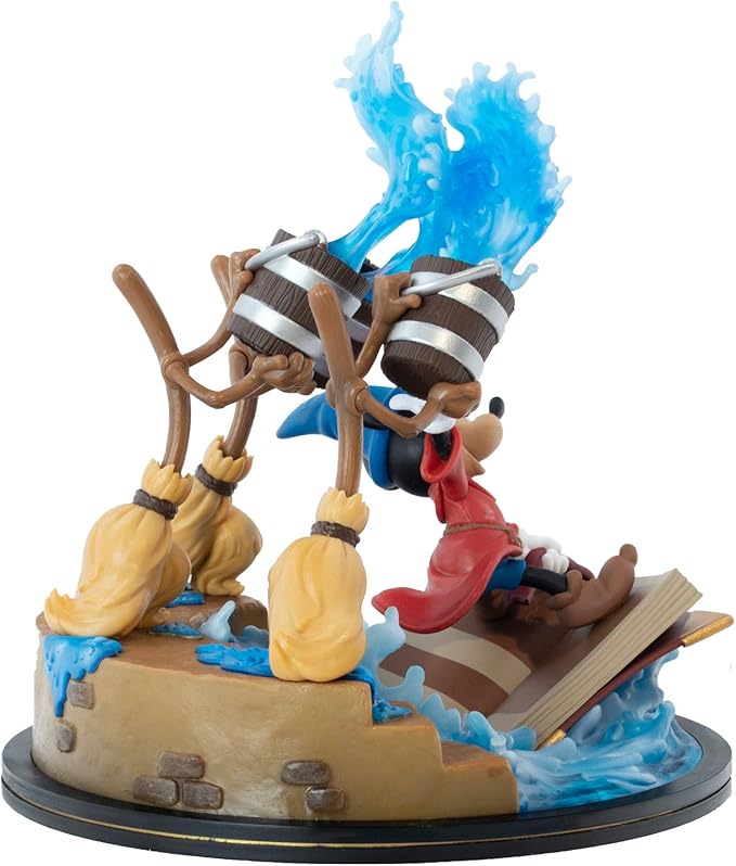 Quantum Mechanix QMx - Disney's Fantasia - Sorcerer Mickey 7 Inch Q-Fig Max Elite