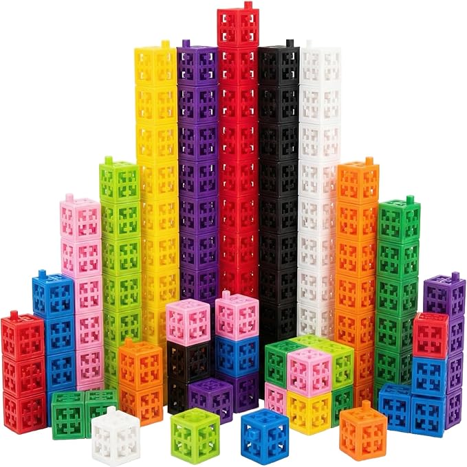 Toy Construction blocksCounting Learning Color Classification Toy, Math Education for Preschool Children, Montessori Toys Suitable for 1-3 Year Old Boys and Girls