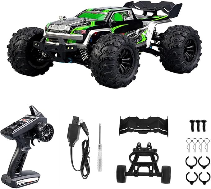 TOUCAN RC HOBBY 38KM/H 16102 1/16 4 * 4 RC Off Road Vehicle Remote Control Electric Monster Truck 30A ESC 17G 3Wire Servo LED Light Model Car for Adult
