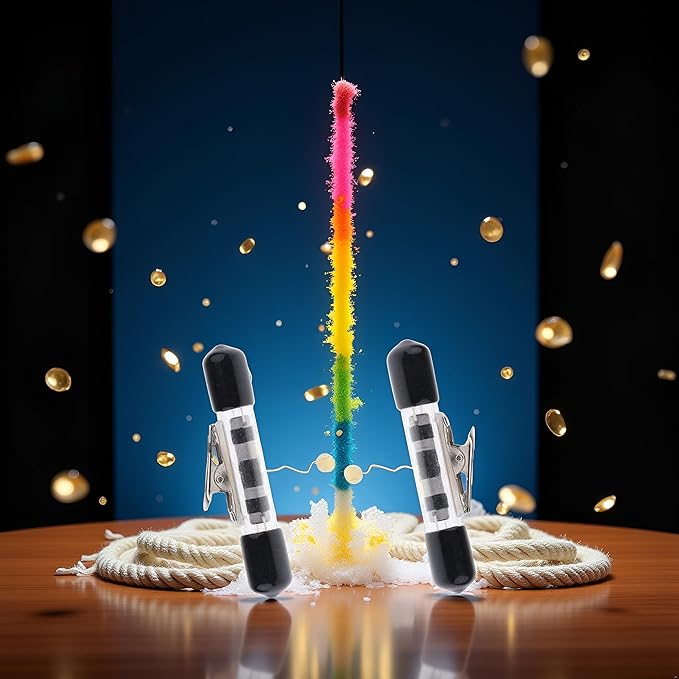 2Pcs Invisible Thread Levitation Magic Trick Props Kits,Invisible Thread Retractor Magic Kits and Accessories,Useful Reel Magic Tricks,Floating Prop for Magician Novelty and Gag Toys (120cm)