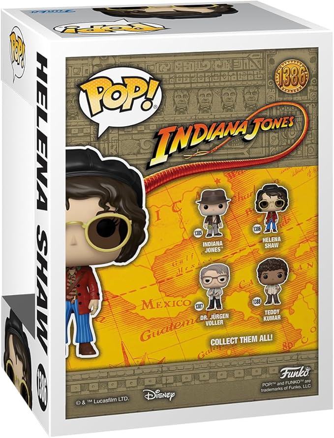 Funko Pop Movies: Indiana Jones and The Dial of Destiny - Helena Shaw - Collectable Vinyl Figure - Gift Idea - Official Merchandise - Toys for Kids & Adults - Action/Adventure Fans
