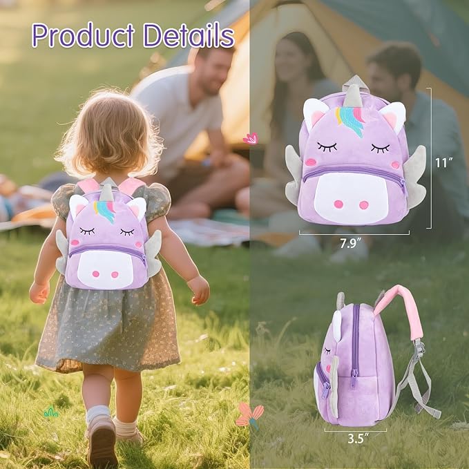 Reborn Baby Dolls Clothes Girl Purple Flower Outfit Accessories 12 Pcs for 17-22 Inches Reborn Doll Newborn Girl with Purple Unicorn Backpack