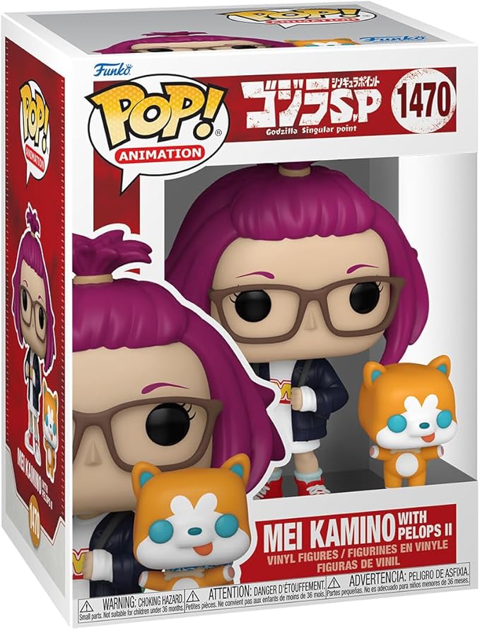 Funko POP! & Buddy: Godzilla Singular Point - Mei Kamino with Pelops II - Collectable Vinyl Figure - Gift Idea - Official Merchandise - for Kids & Adults - TV Fans - Model Figure for Collectors