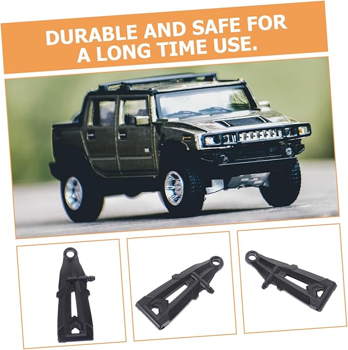 Mobestech 2pcs Front Lower Shell for Four-Wheel Drive Remote Replacement Parts Easy to Install Essential Accessories for Rc Car Enthusiasts