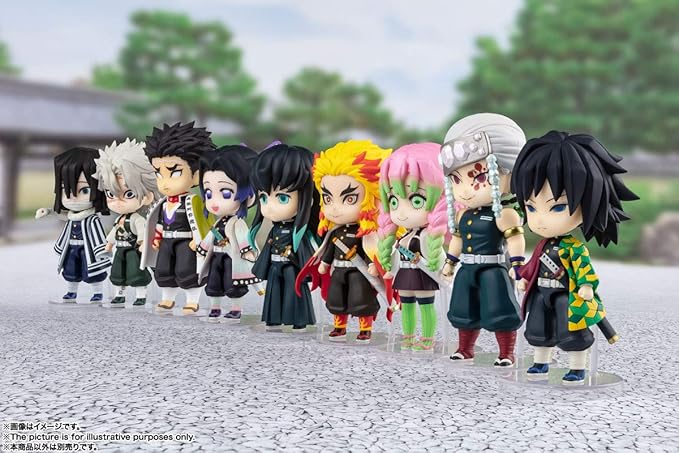 TAMASHII NATIONS - Demon Slayer: Kimetsu no Yaiba - Rengoku Kyojuro, Bandai Spirits Figuarts mini Action Figure