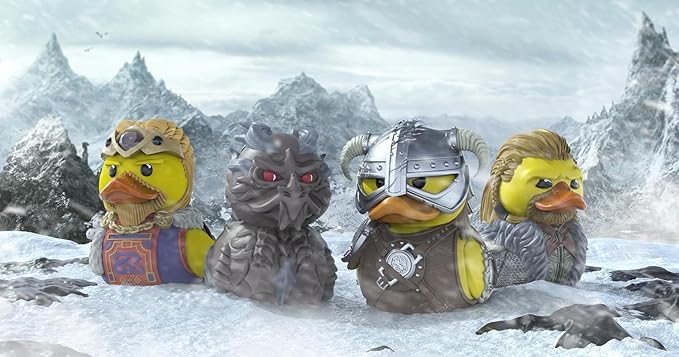 TUBBZ Boxed Edition: The Elder Scrolls Skyrim - Alduin Cosplaying Rubber Duck Vinyl Figure