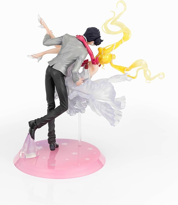 TAMASHII NATIONS - Sailor Moon - Usagi & Tuxedo Mask [Moonlight Glow Edition] FiguartsZERO chouette Collectible Figure