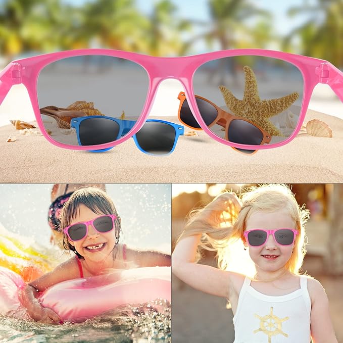FEPITO Party Sunglasses Kids Sunglasses Bulk for Birthday Party supplies