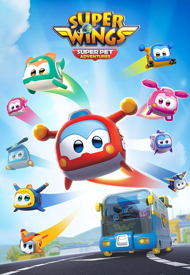 Super Wings Glow & Face-Changing Transformer Toys - Jerome Golden Boy Shine Tino Pet, Stacking Toys for Toddlers & Kids 3-7 Years