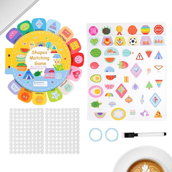 Educational Flash Cards - Toddler Sensory Learning Pack | Interactive Preschool Teaching Tool, Early Learning Cards for Speech Motor Skills Home School Travel Use